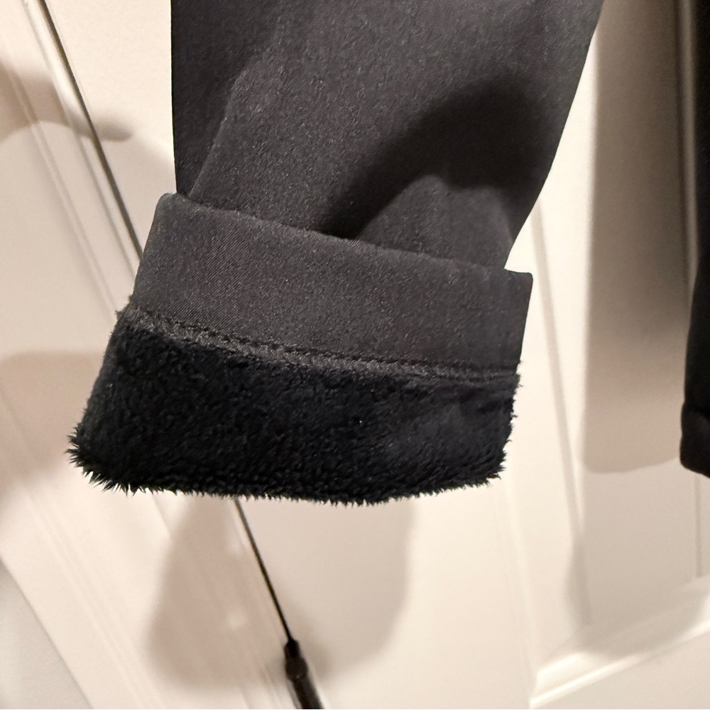 MICHAEL Michael Kors Girl Black Coat with Fur Lining - Picture 7 of 14